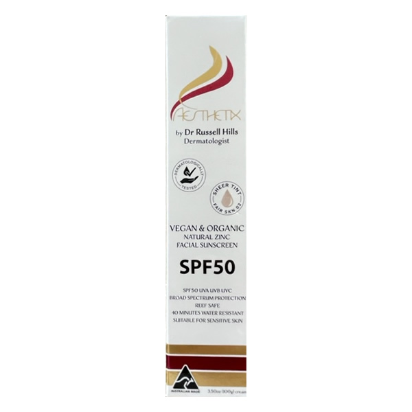 Aesthetix Sunscreen SPF50 buy online